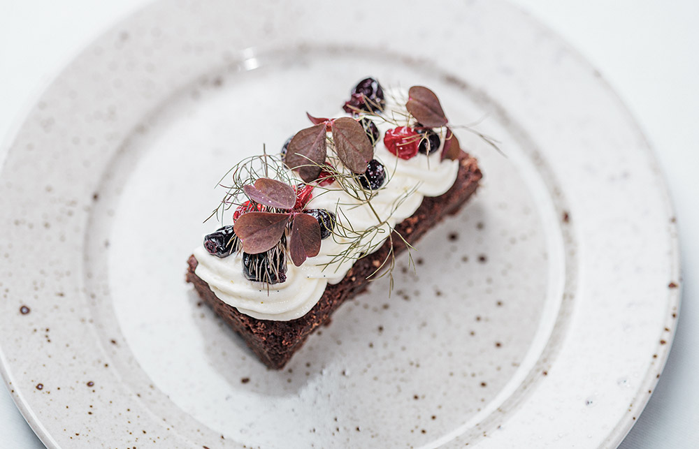 Restaurant Behrnt Samsø. Dessert