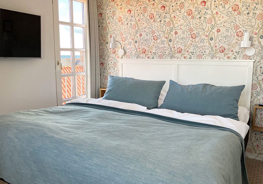 Overnatning på Ballen Badehotel, Samsø.
